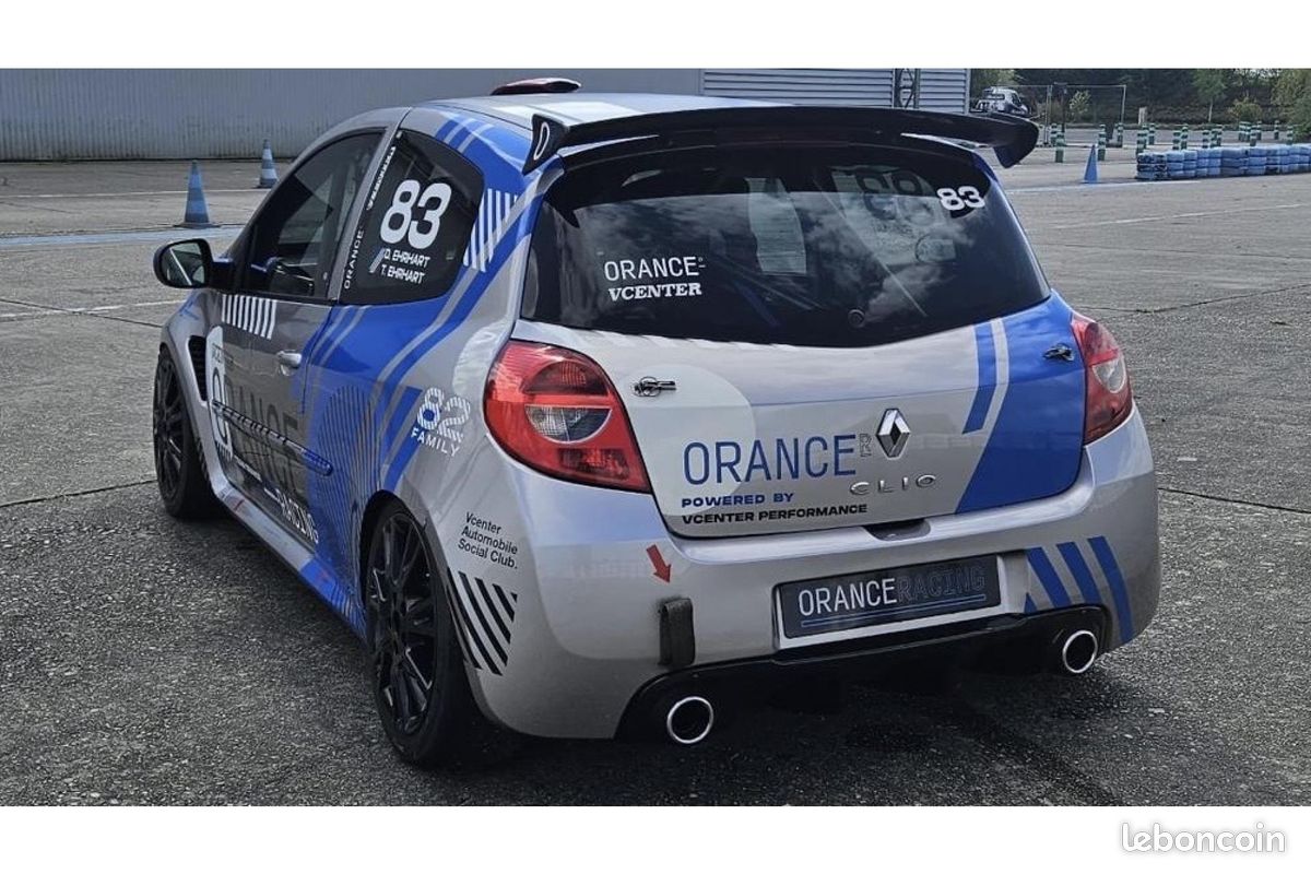 RENAULT CLIO 2.0i 16V - 203 Renault Sport Cup 2010 - X85 Prête à courir (image 3)