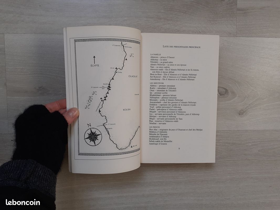 ANN 1875 : GEDGE Pauline : La route d'Horus - T3 : Seigneurs des Deux Terres - Stock (image 12)