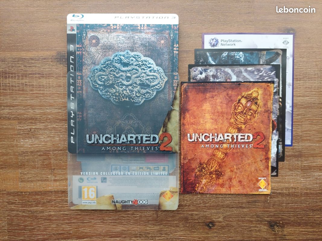Uncharted 2 : among thieves - édition spéciale - Steelbook