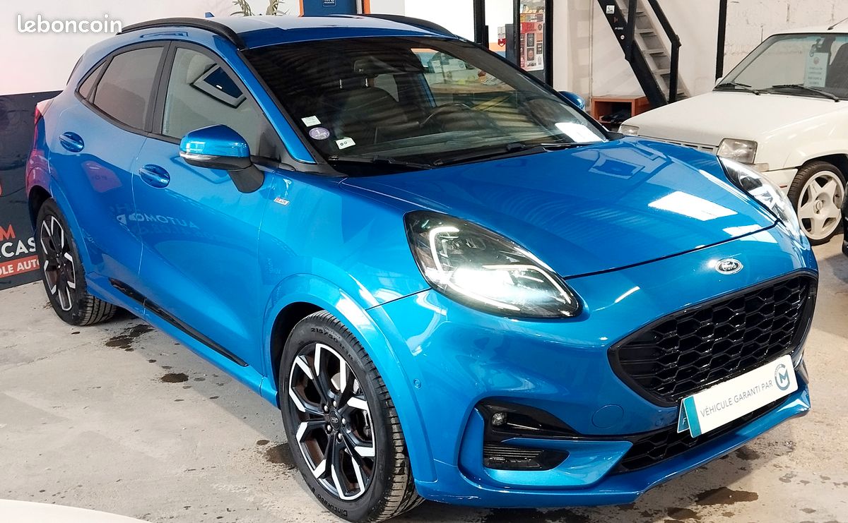 Ford puma (2) 1.0 ecoboost mhev 125cv s&s st-line x bvm6 premiere main entretien exclusif ford a jour garantie 6 mois (image 3)