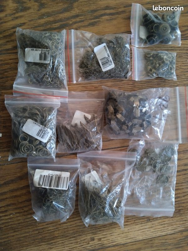 Lot d'accessoires pour confection de bijoux (image 3)