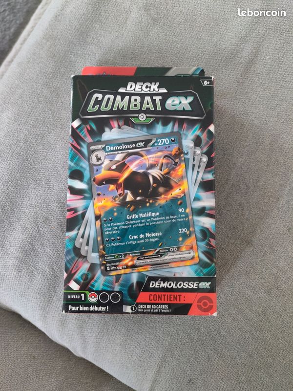 Deck Combat-ex Pokémon : Démolosse-ex - FR Deck Combat-ex Pokémon : Démolosse-ex - FR