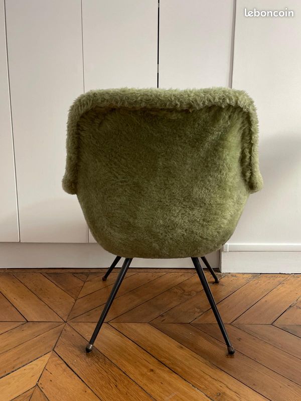 Lot de deux fauteuils verts (image 5)