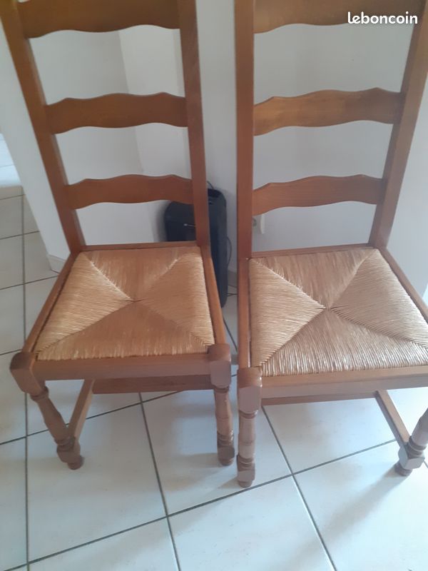 Vends chaises de salle à manger (image 1)