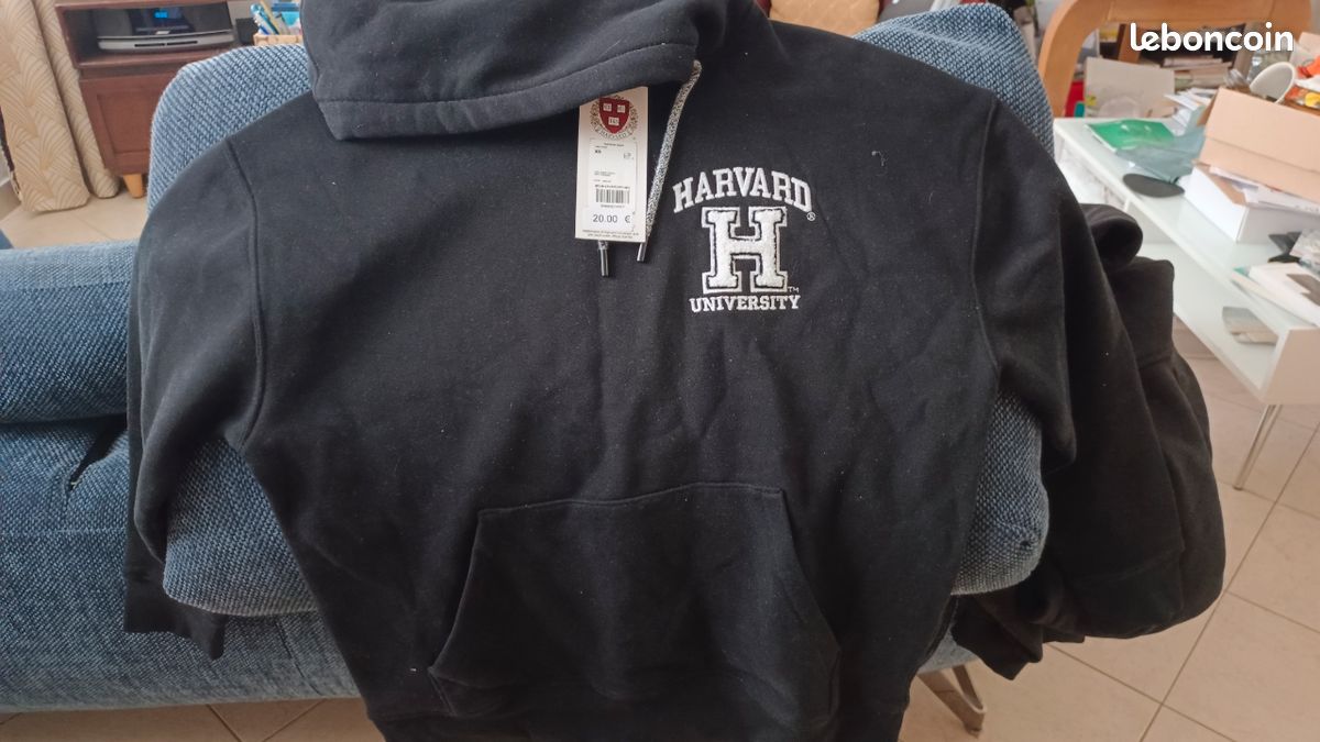 Sweet noir a capuche Harvard neuf (image 1)