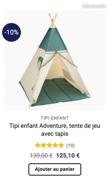 Tipi Cozyanddozy en très bon état (image 4)