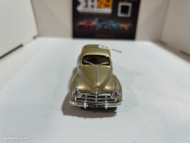 Modèle Réduit Norev Peugeot 203 Darl'mat Bleu - échelle 1:43, En Métal, Avec Boîte D'origine, Occasion
