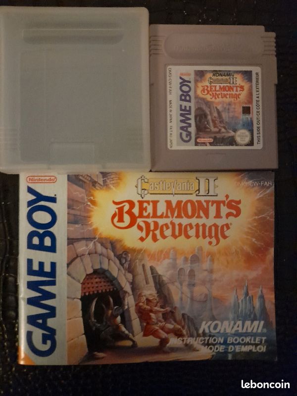 Gameboy castavania 2 plus notice (image 1)