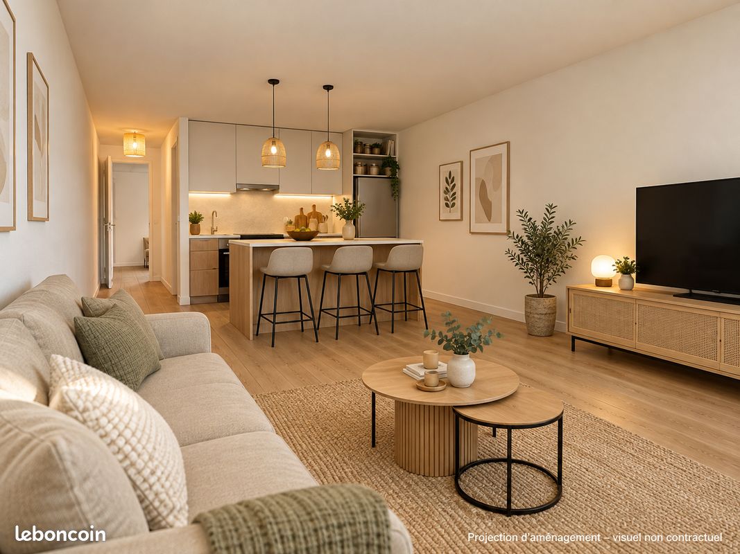 Appartement 2 pièces 54 m² · à La Teste-de-Buch · 54 m² · 160 000 €