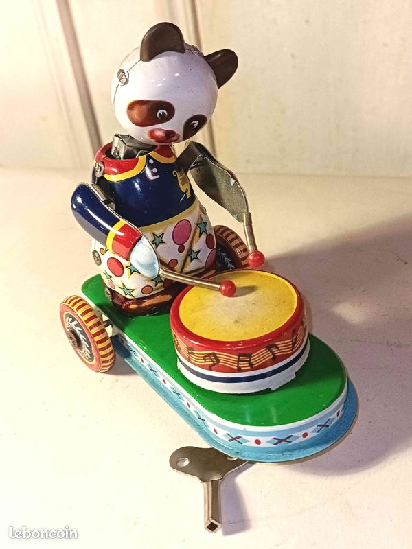 ANCIEN JOUET MÉCANIQUE  grenouille  EUR 12,00 - FR