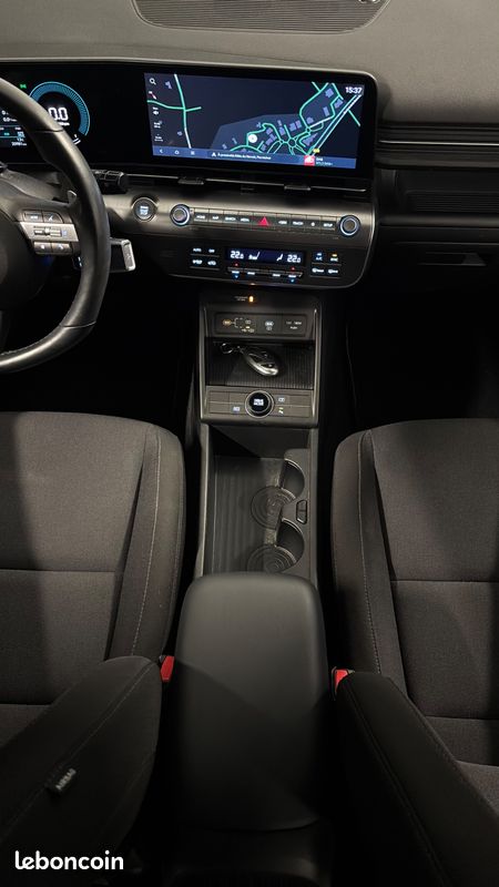 HYUNDAI KONA 1.6 GDI 141ch HYBRID 105ch HEV 1.6KWH - INTUITIVE - BVA - CARPLAY - ATTELAGE- 1ère MAIN (image 19)