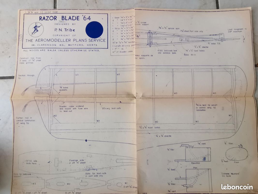 Plan Razor Blade 64 (image 1)