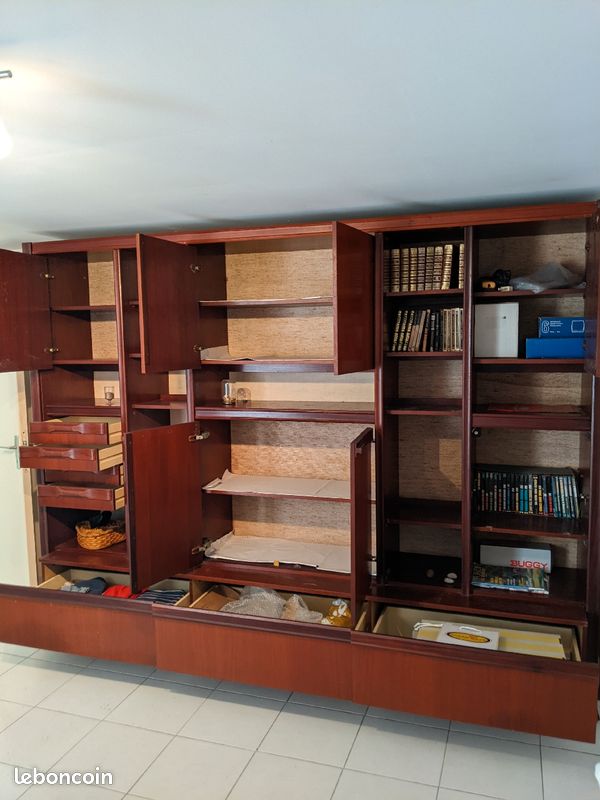 Vends meuble living en bois palissandre (image 3)