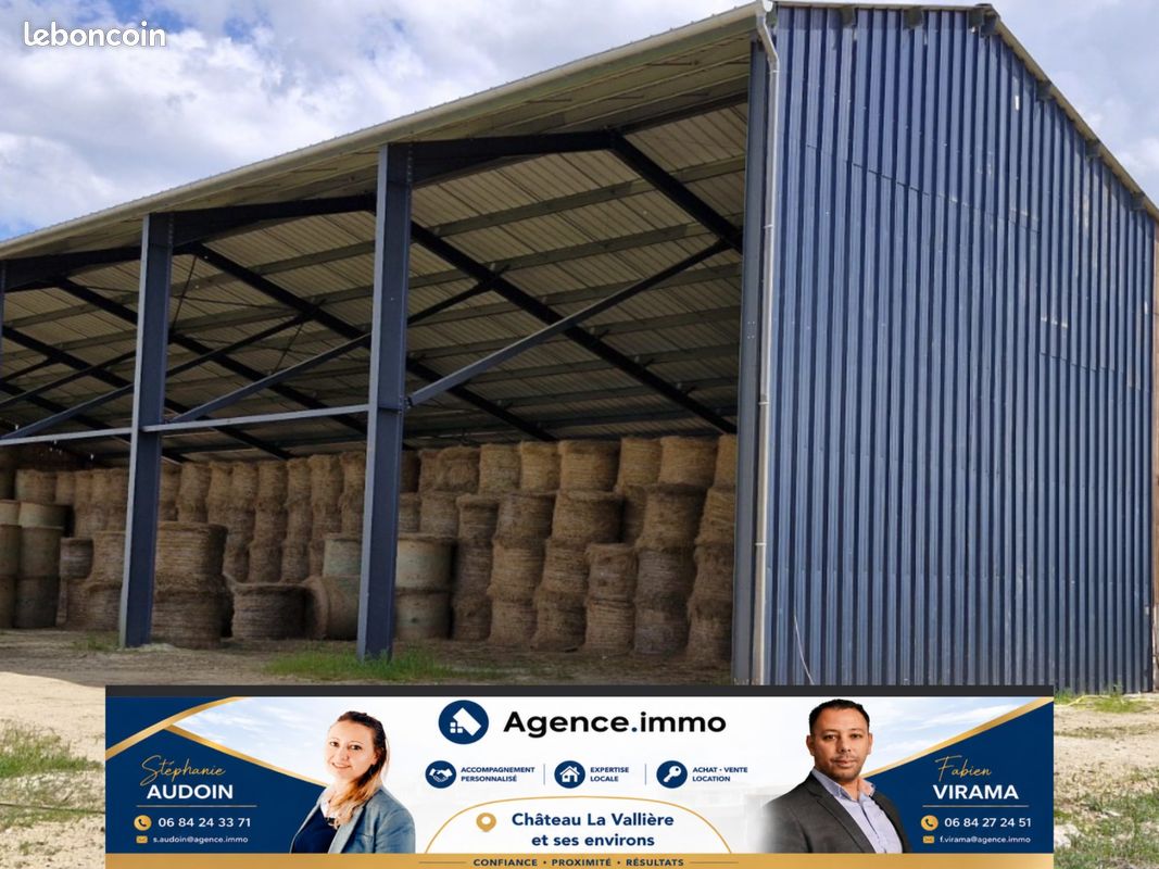 Terrain agricole avec hangar · à Souvigné · 66 000 €
