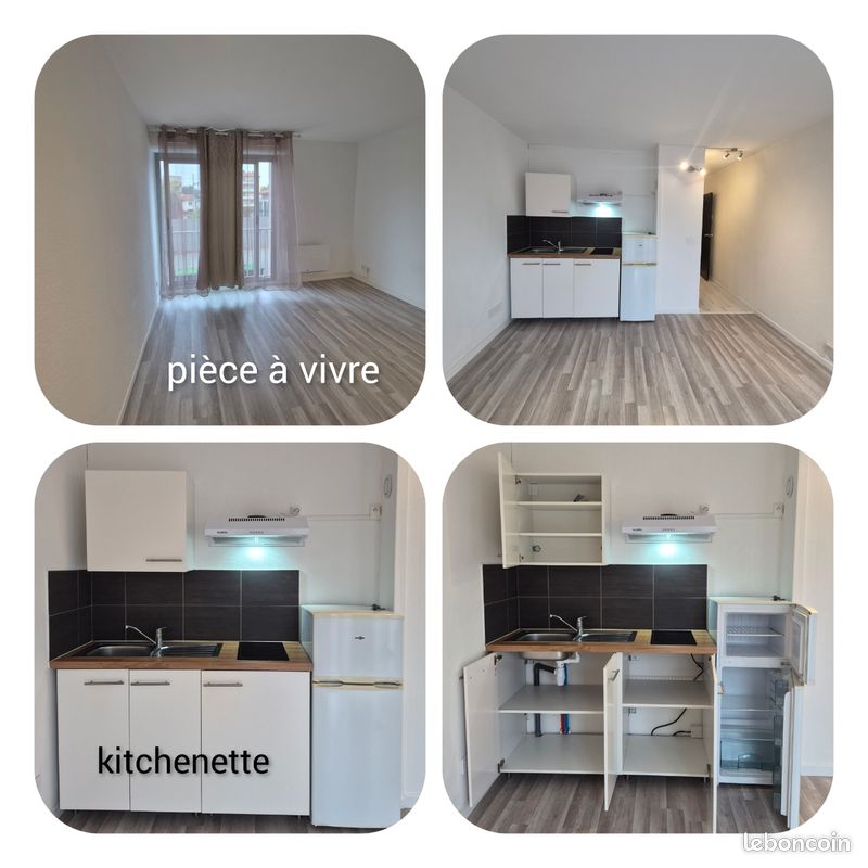 Appartement 1 pièce 21 m² · à Toulouse · 21 m² · 505 €/mois