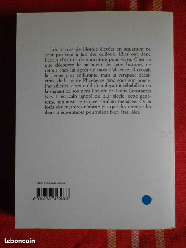 Livre, roman : L'Explosion de la Tortue, Eric CHEVILLARD (image 3)