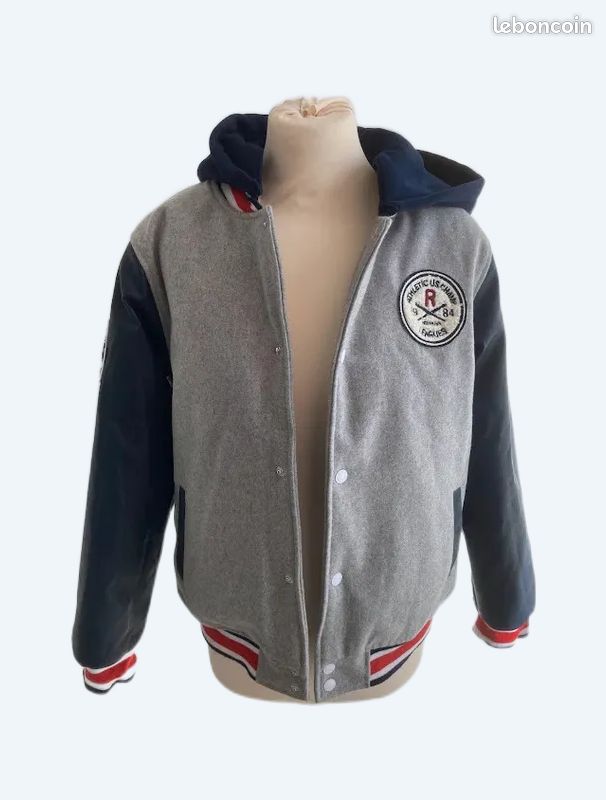 Veste Redskins Junior 16 ans Neuf avec capuche amovible Vêtements