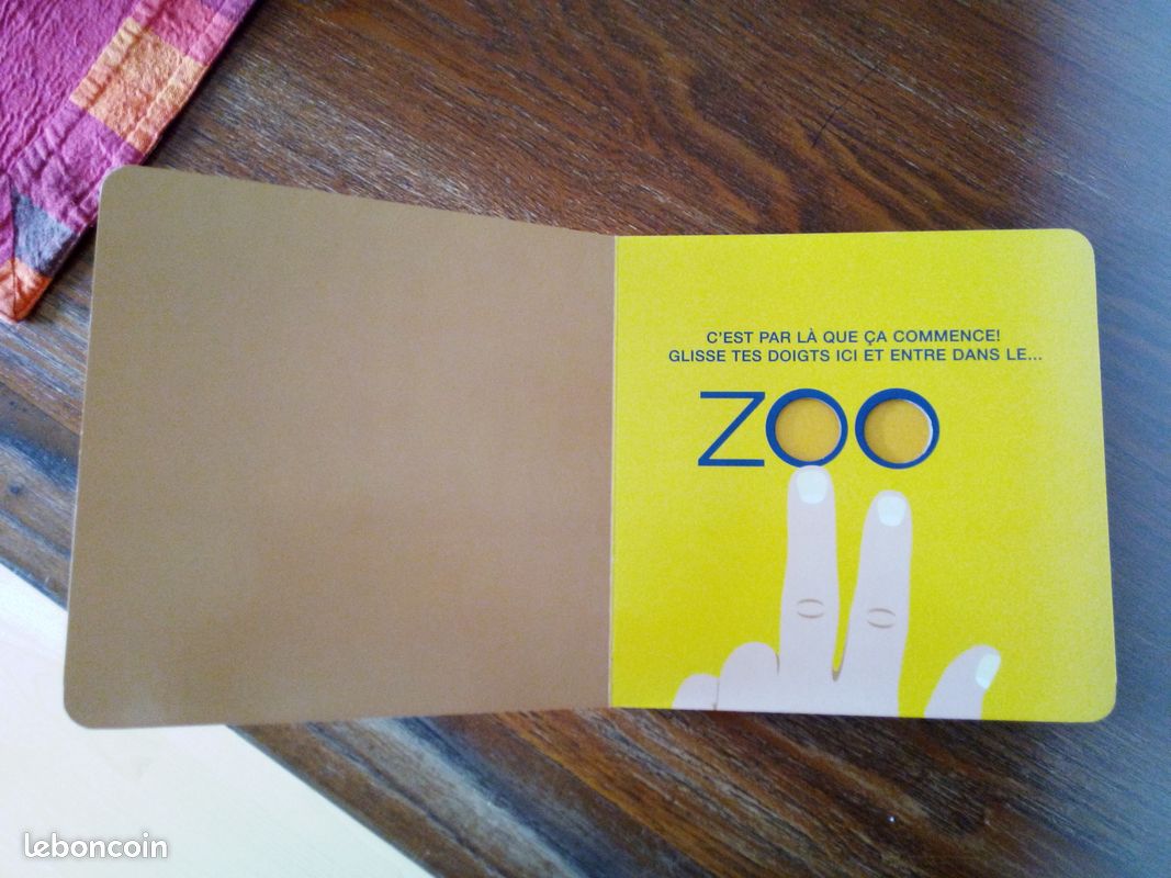 Livre ZOO jeu de doigts, Nord Sud (image 2)