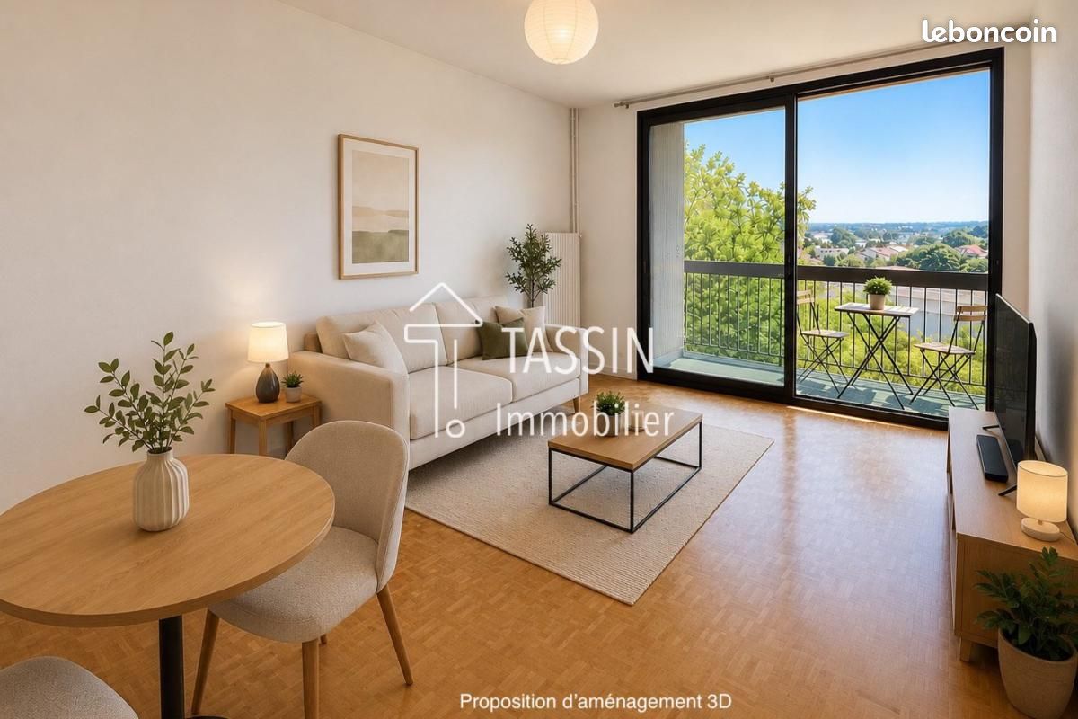 Appartement 2 pièces 47 m² · à Saint-Genis-Laval · 47 m² · 139 000 €