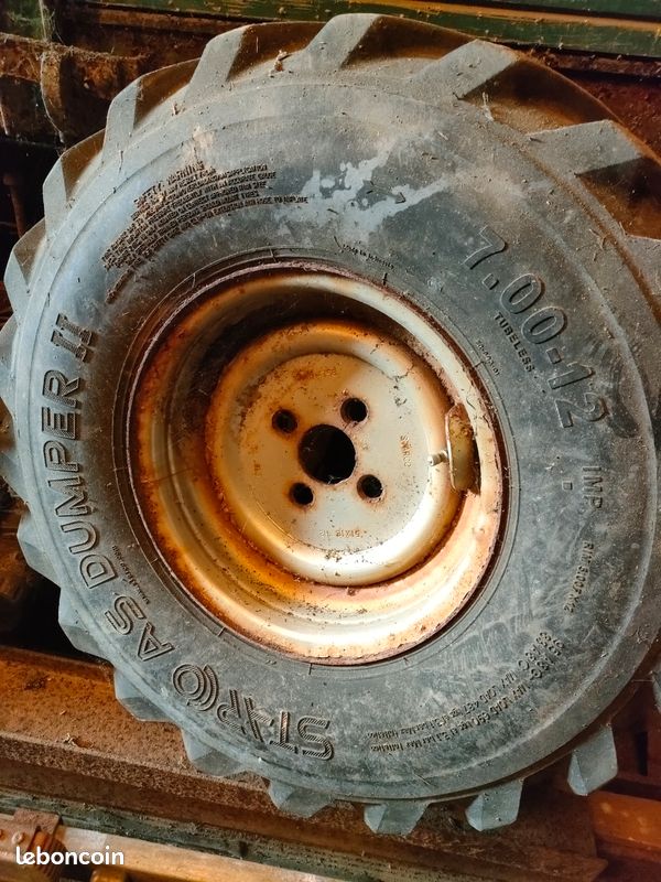 Roues avec jante 4 troues (image 1)