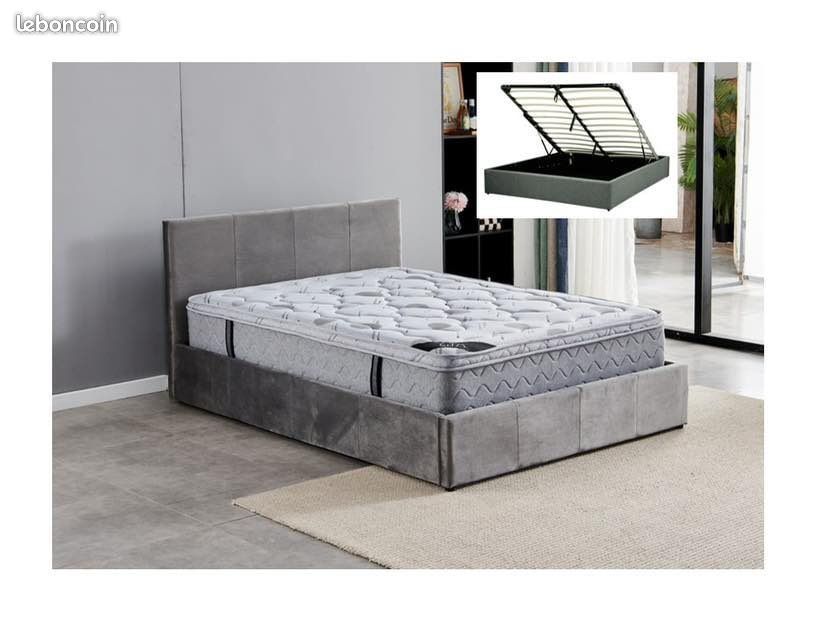 Lit classe coffre 140x190 (image 1)