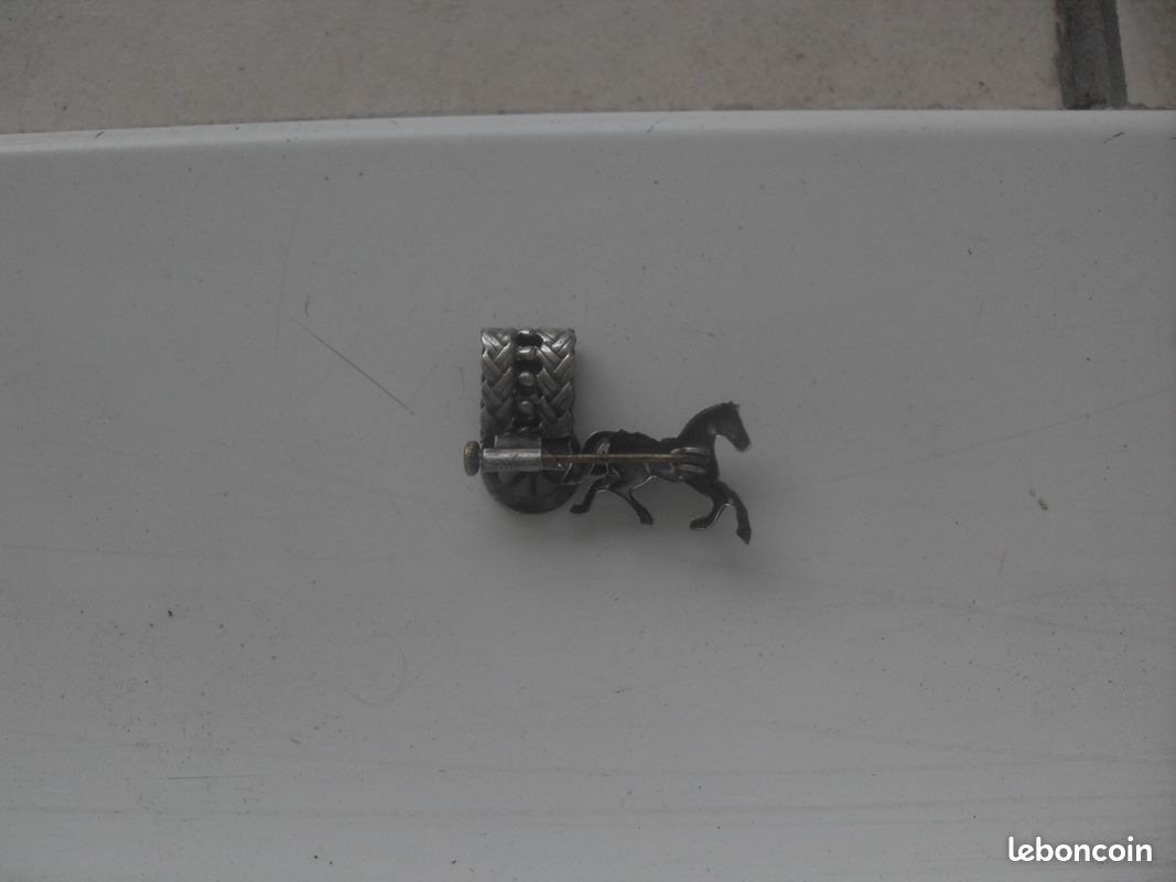 Ancienne Broche De Dressage – Équestre, Motif Stock, Vintage