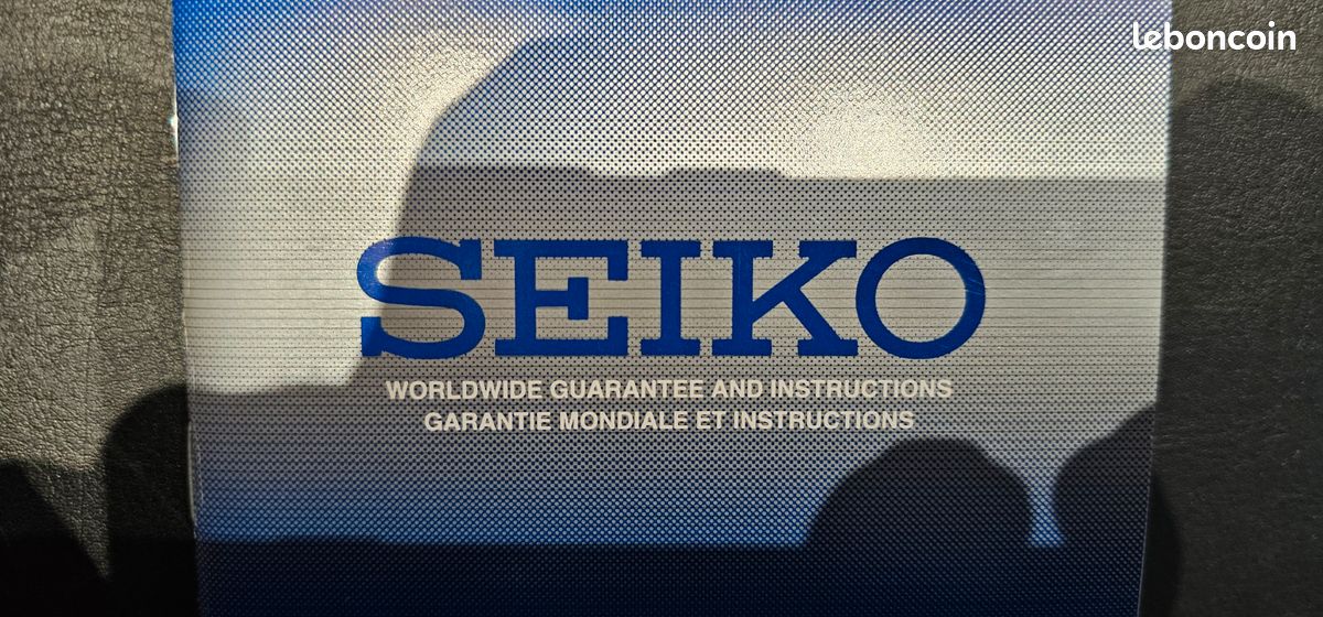 Seiko Sportura Minuteur Chronographe World Timer SNJ005P1 (image 6)