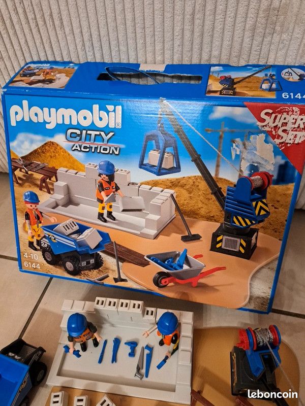 6144 Construction Playmobil Construction Site Superset Playmobil