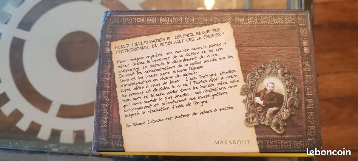 Jeu de société pour résoudre des enquêtes policière (image 2)