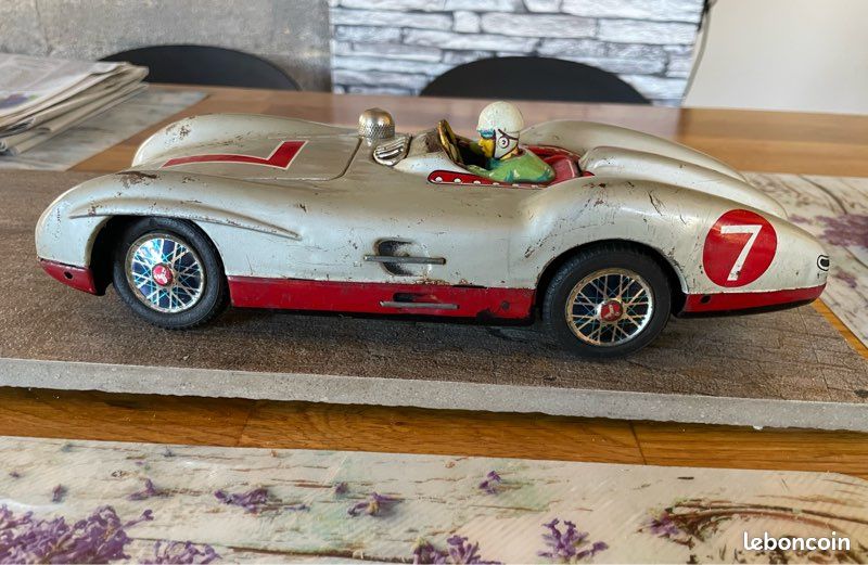 Jouet Ancien En Tôle Marchesini Mercedes BO-413 - Italie