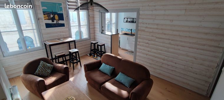 Appartement T2 cosy centre Rochefort
