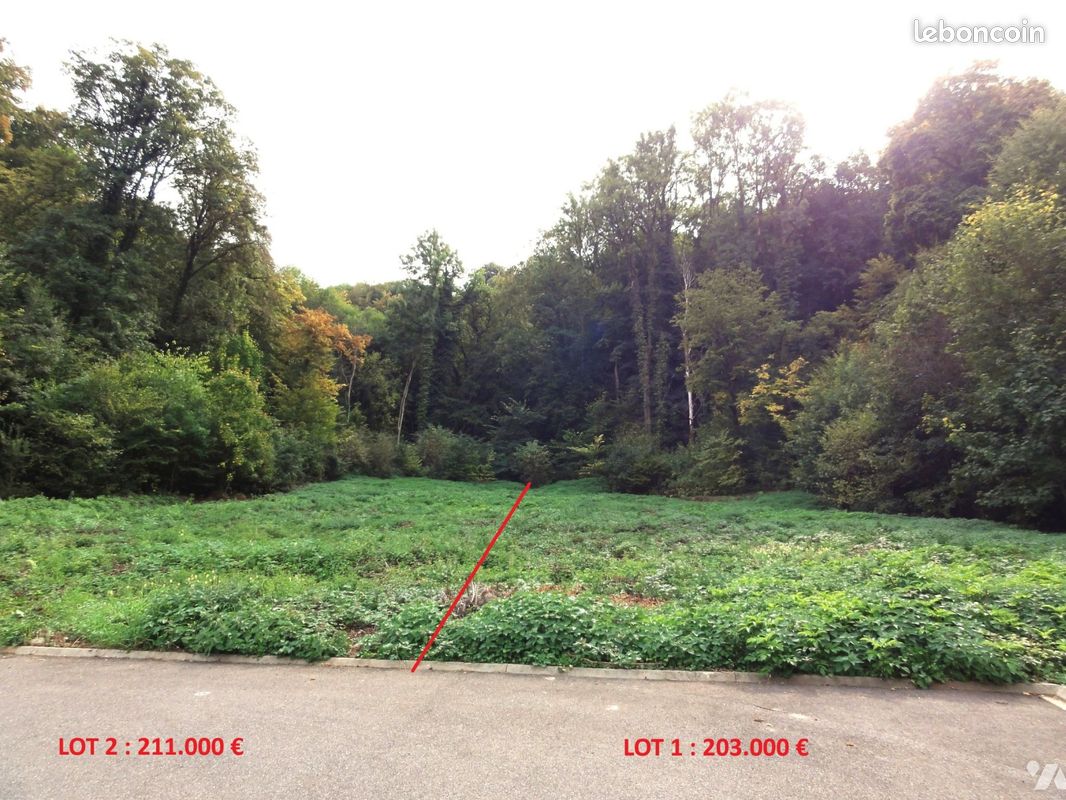 Terrain 1722 m² · à Herserange · 1 722 m² · 211 000 €