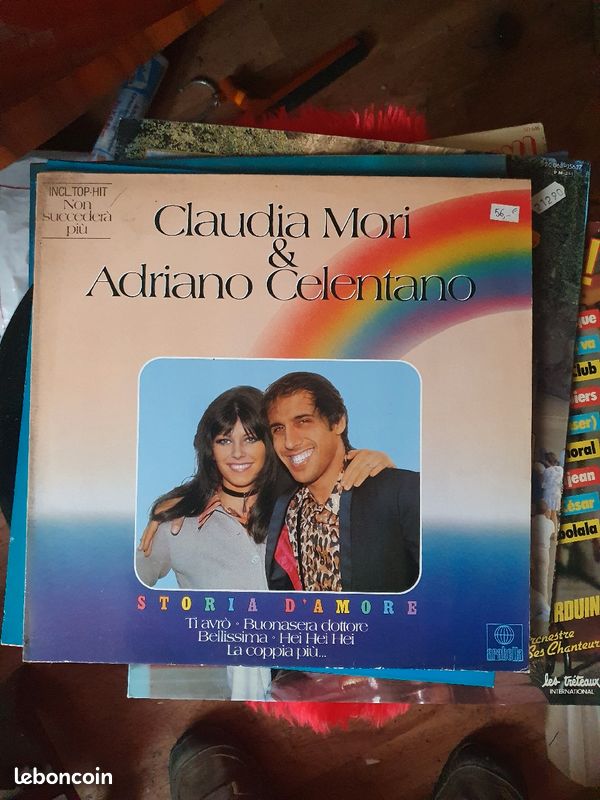 Vinyle claudia mori adriano celentano (image 1)