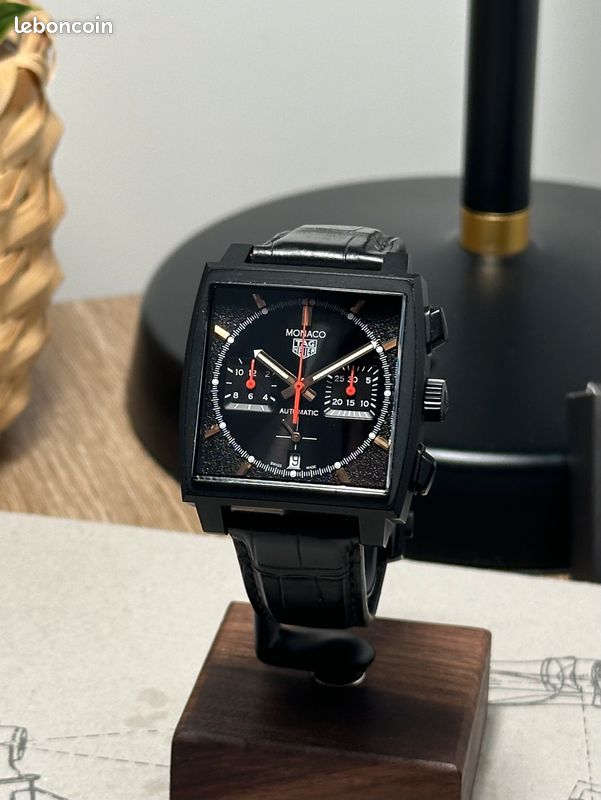Monaco Black Heuer Dark Lord TAG Heuer Monaco Dark Lord