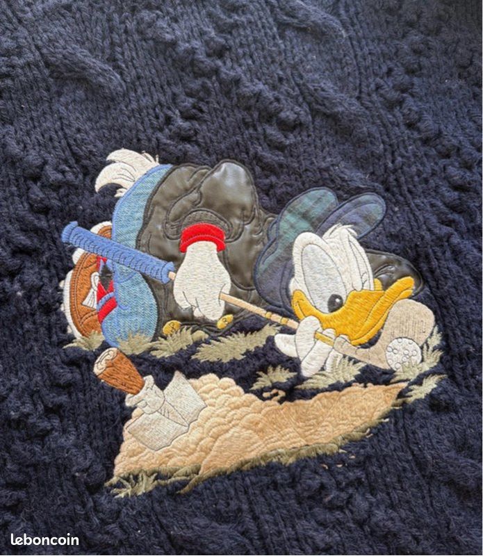 Pull Disney tricoté rare (image 3)