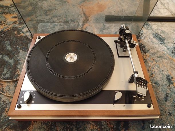Platine Thorens TD 145 En Super état – Bras De Lecture Universel, Son Chaud Et Vintage