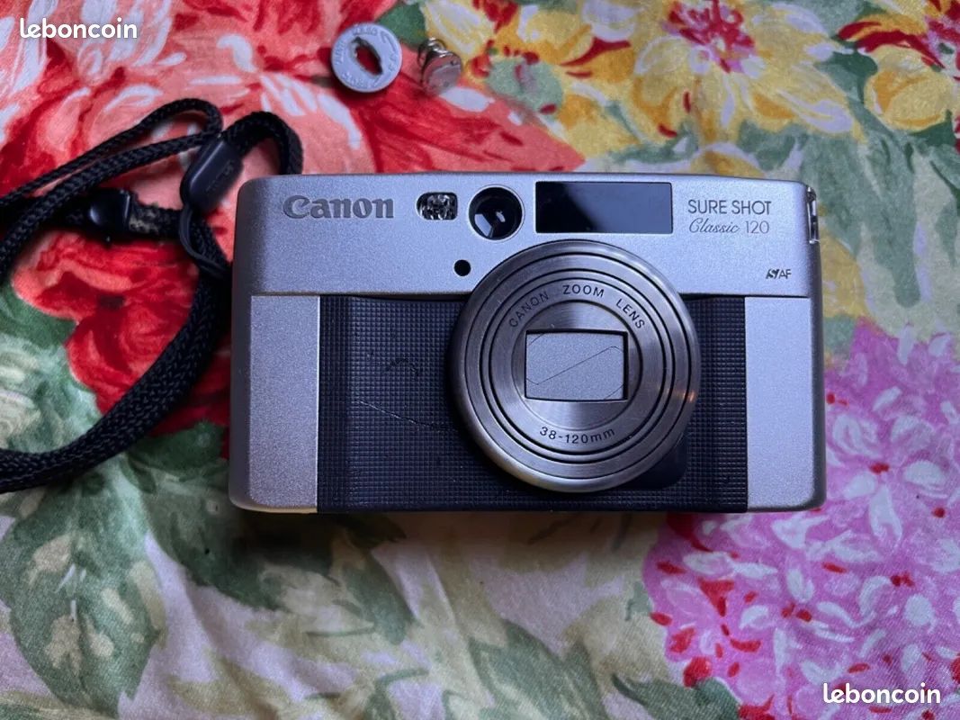 Sure Shot 120 Point And Shoot Near Mint Canon Sure Shot Classic