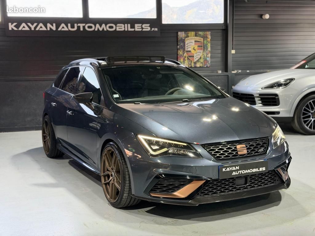 SEAT LEON SEAT ST - CUPRA R - 4 DRIVE - TOIT OUVRANT - SUIVI SEAT - SIEGES CH. - 300 ch (image 1)