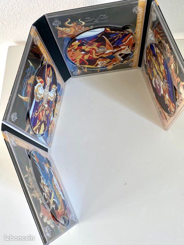 Coffret DVD Saint SEYA quête chevaliers d’or audio japonais sous-titres anglais ou chinois (image 2)