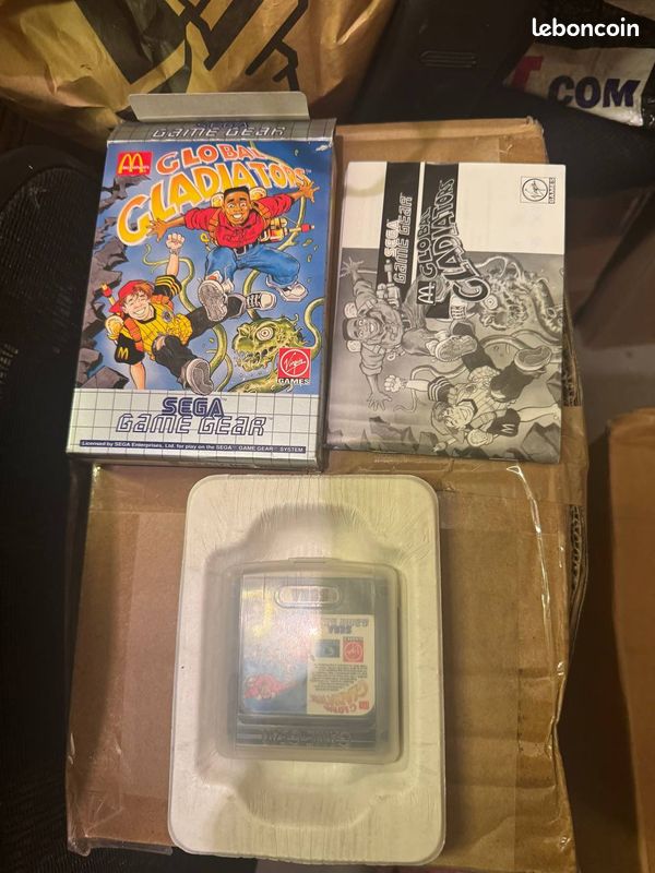 Jeu SEGA Game Gear – Global Gladiators Complet (1994, PAL)