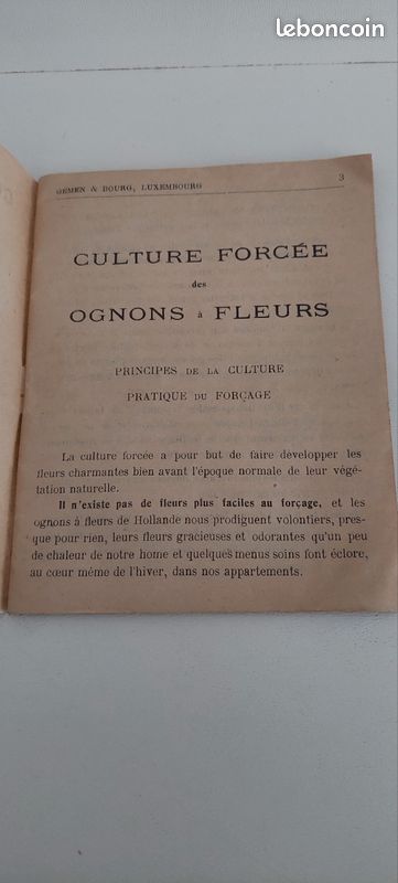 Ancien petit recueil cultures diverses (image 2)