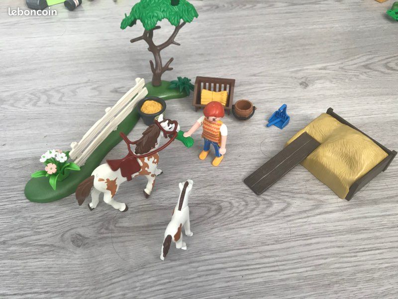 Cheval et poulain playmobil (image 2)