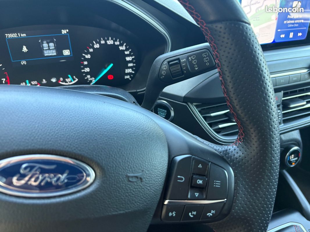FORD FOCUS 1.0 Flexifuel 125 SS mHEV ST-Line Design / Park Assist / Caméras de recul / Sièges Chauffant / App (image 19)