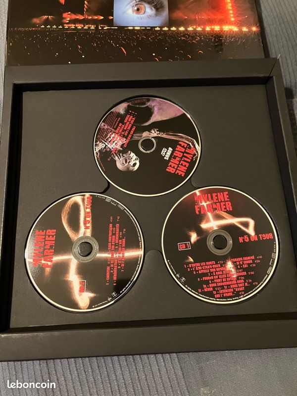 Collector cd live N5 ON TOUR Mylène Farmer (image 3)