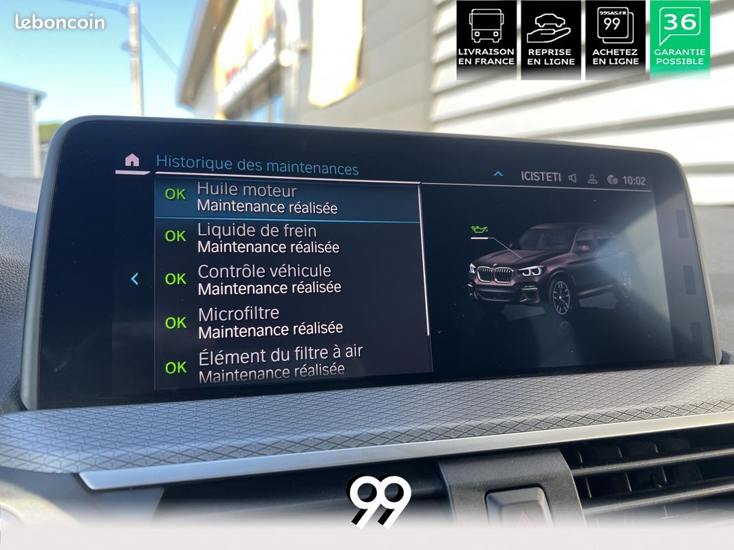 BMW X3 xDrive 30e - BVA Sport M Sport (image 32)