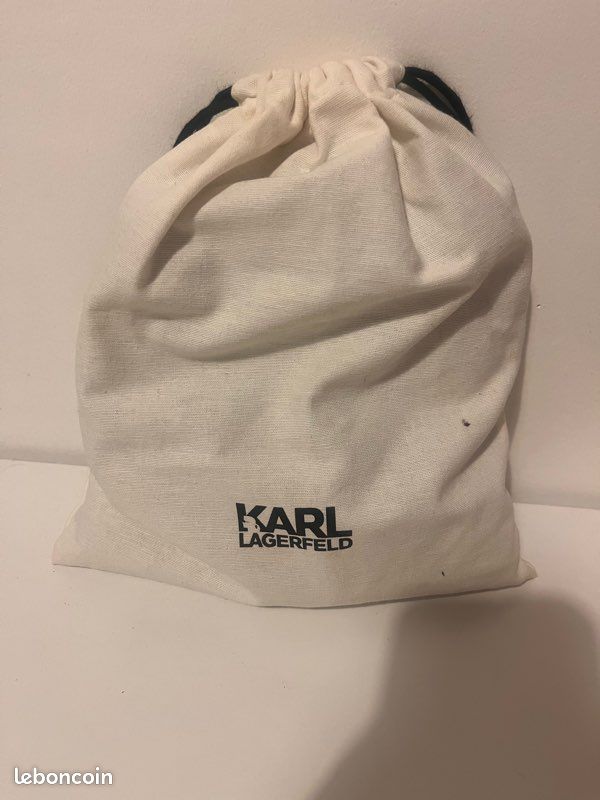 Sac Karl Lagerfeld noir avec bandoulière (image 2)