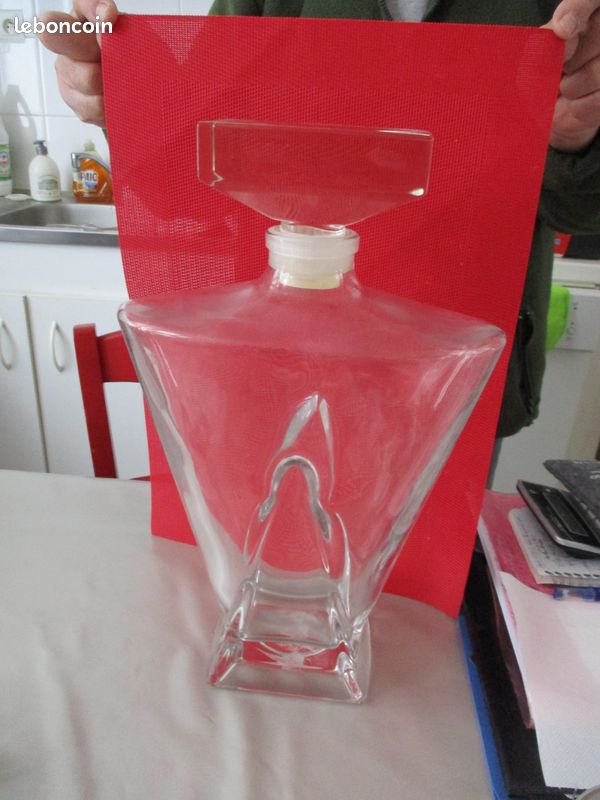 Flacon parfum géant factice vide hauteur 39 cm (image 1)