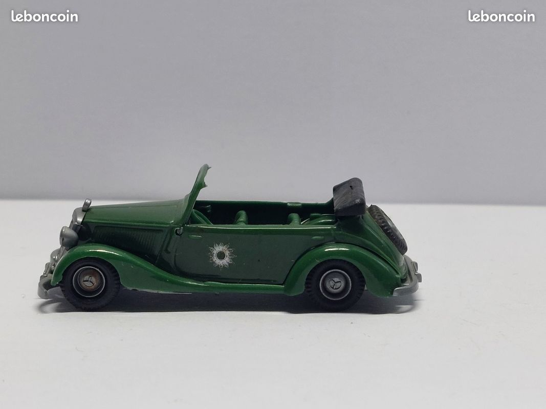 Ho 1/87 busch mercedes 170 cabriolet police allemande 1936 ref 41415 etat neuf boite (image 2)