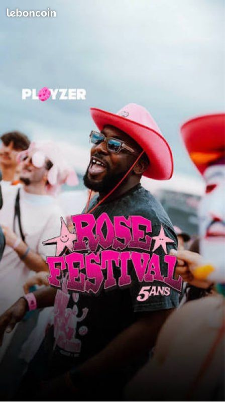 1 Pass 3 jours Rose Festival 🩷 (image 1)