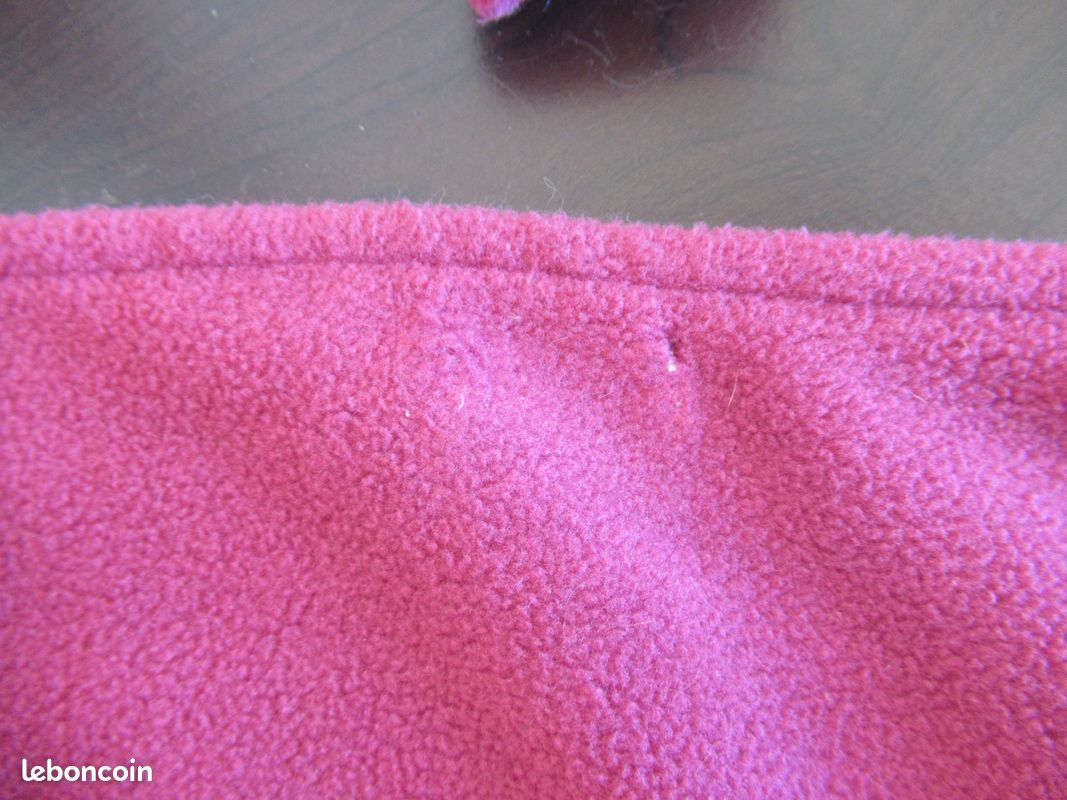 Bonnet et echarpe polaire fille 3 à 6 mois (image 2)